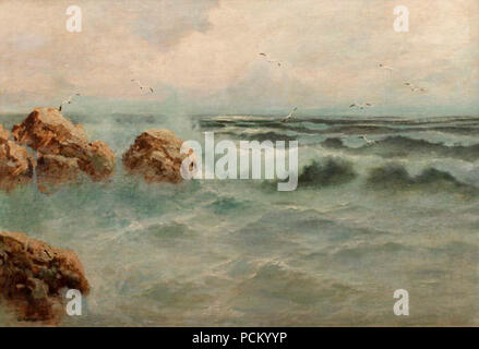 Alexej Vasiljevič Hanzen (1876-1937) - Moře. Stockfoto