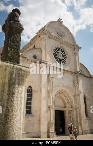 In Split, Kroatien, am 24. Juli 2018. Stockfoto