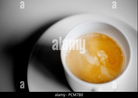 Abbildung: Bild einer Tasse Kaffee (Bad Sassendorf, 08/04/2015) Stockfoto