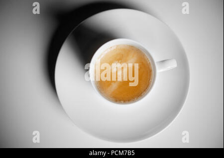 Abbildung: Bild einer Tasse Kaffee (Bad Sassendorf, 08/04/2015) Stockfoto