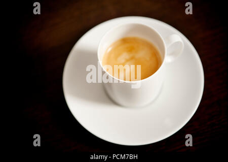 Abbildung: Bild einer Tasse Kaffee (Bad Sassendorf, 08/04/2015) Stockfoto