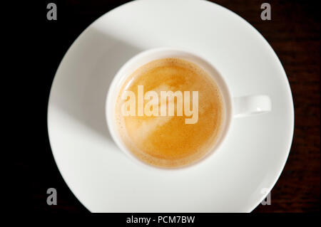 Abbildung: Bild einer Tasse Kaffee (Bad Sassendorf, 08/04/2015) Stockfoto