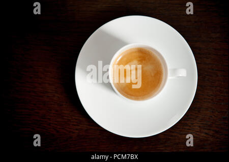 Abbildung: Bild einer Tasse Kaffee (Bad Sassendorf, 08/04/2015) Stockfoto