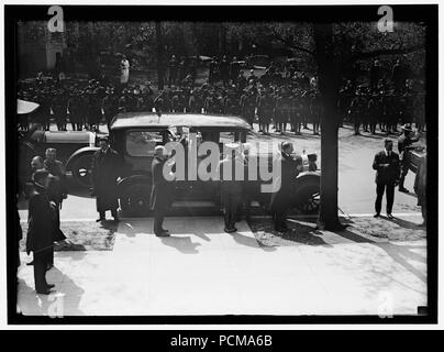 ALDUNATE, SANTIAGO. Botschafter aus Chile. Beerdigung Stockfoto