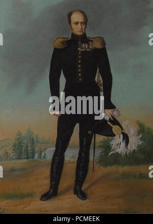 Alexander I (Kopie von George Dawe). Stockfoto