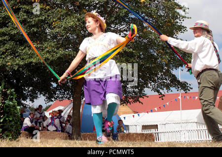 Blenheim Palace, UK. 3. August 2018. Angela Williams der Mai Team aus St. Albans, am zweiten Tag der Countryfile Leben, wird für vier Tage im Blenheim Palace Bild: Ric Mellis 3/8/2018 Credit: Ric Mellis/Alamy leben Nachrichten Stockfoto