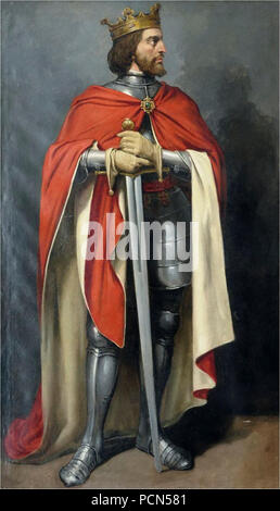 Alfonso XI de Castilla y León. Stockfoto