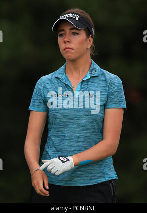 England's Georgien Rumpf auf dem ersten Grün während Tag zwei Der Ricoh Frauen British Open in Royal Lytham & St Annes Golf Club. PRESS ASSOCIATION Foto, Bild Datum: Frisday August 3, 2018. Siehe PA Geschichte Golf Frauen. Foto: Peter Byrne/PA-Kabel. Einschränkungen: Nur für den redaktionellen Gebrauch bestimmt. Keine kommerzielle Nutzung. Stockfoto