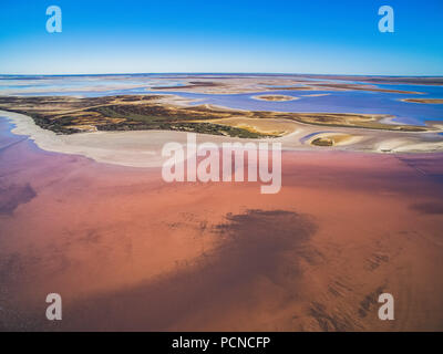 See Tyrrell - Salt Lake in Victoria, Australien Stockfoto