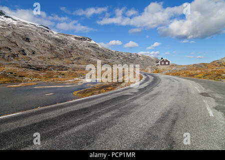 Geiranger, Mehr og Romsdal, Norwegen. Stockfoto