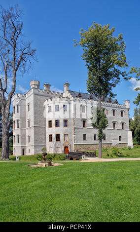 Luxus Hotel Schloss karpniki, karpniki (ehemalige Fischbach), Niederschlesien, Polen, Europa Stockfoto