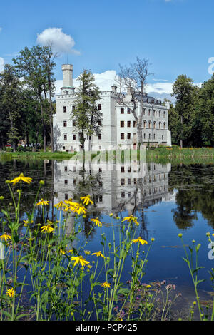 Luxus Hotel Schloss karpniki, karpniki (ehemalige Fischbach), Niederschlesien, Polen, Europa Stockfoto