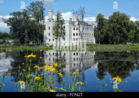 Luxus Hotel Schloss karpniki, karpniki (ehemalige Fischbach), Niederschlesien, Polen, Europa Stockfoto