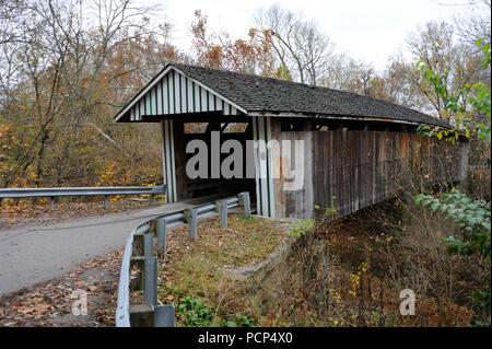 Colville Covered Bridge Bourbon Land Kentucky Stockfoto