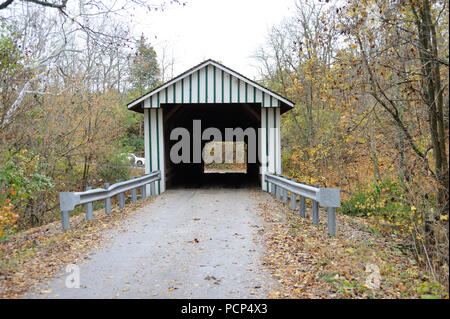 Colville Covered Bridge Bourbon Land Kentucky Stockfoto