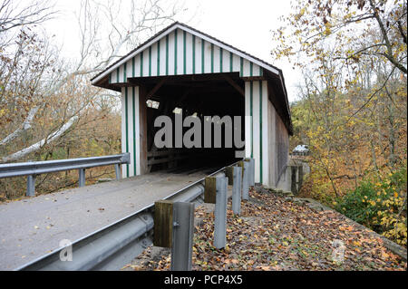 Colville Covered Bridge Bourbon Land Kentucky Stockfoto