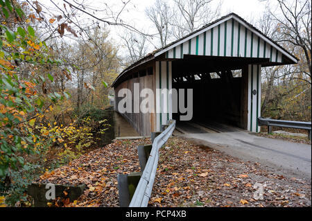 Colville Covered Bridge Bourbon Land Kentucky Stockfoto