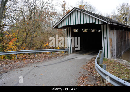 Colville Covered Bridge Bourbon Land Kentucky Stockfoto