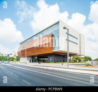 Israel, Ramat Aviv - 3. August 2018: Außenansicht des Steinhardt Museum der Naturgeschichte, Universität Tel Aviv, Stockfoto