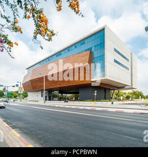 Israel, Ramat Aviv - 3. August 2018: Außenansicht des Steinhardt Museum der Naturgeschichte, Universität Tel Aviv, Stockfoto