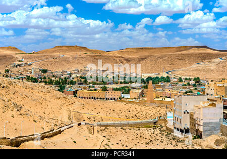 El Atteuf, eine alte Stadt im Tal des M'zab in Algerien Stockfoto