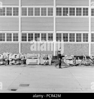 Boot Store, Sheerness Naval Dockyard, Kent, 1956. Artist: Eric de Maré. Stockfoto