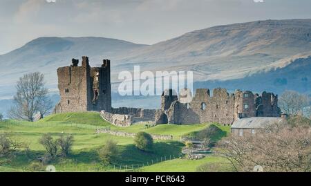 Brough Castle, Cumbria, c 1980 - c 2017. Artist: Historische England Fotograf. Stockfoto