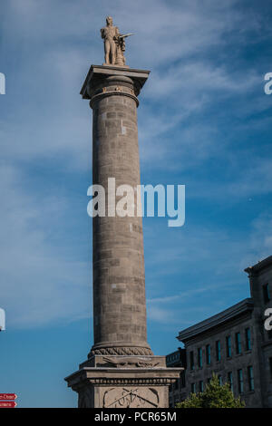 Admiral Horatio Nelson Denkmal Stockfoto