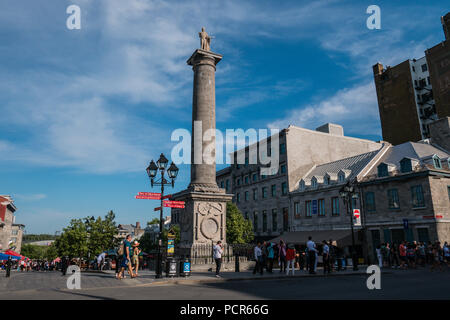 Admiral Horatio Nelson Denkmal Stockfoto