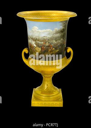 Urn die Schlacht von Waterloo, 1815, (1817-1819). Artist: Unbekannt. Stockfoto