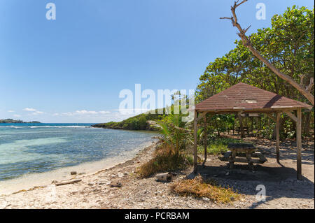 Ilet du Gosier - Gosier Insel - Le Gosier - Guadeloupe-Karibik-Insel Stockfoto