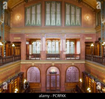 Bibliotheque Solvay, 137 Rue Belliard, (1902), 2014-2017. Artist: Alan John ainsworth. Stockfoto