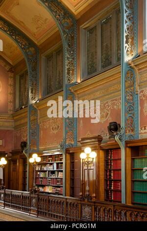 Bibliotheque Solvay, 137 Rue Belliard, (1902), 2014-2017. Artist: Alan John ainsworth. Stockfoto