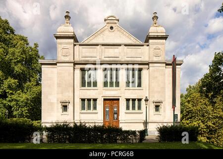 Bibliotheque Solvay, 137 Rue Belliard, (1902), 2014-2017. Artist: Alan John ainsworth. Stockfoto