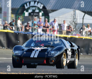 Robert Kauffman, Ford GT40 MkII, Plateau 5, Grid5, 1966 - 1971, Le Mans Classic 2018, Juli 2018, Le Mans, Frankreich, Rundstrecke, Classic, Classic ca Stockfoto