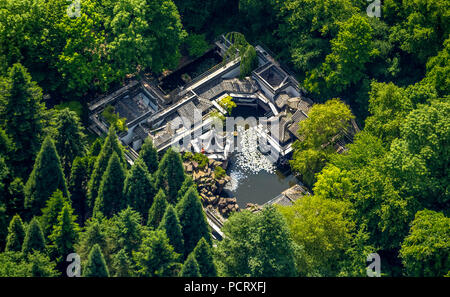 Chinesischer Garten der Ruhr-Universität Bochum wird restauriert, Bochum, Ruhrgebiet, Nordrhein-Westfalen, Deutschland Stockfoto