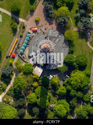 Luftaufnahme, Fernsehturm Florian, Dortmund, Ruhrgebiet Stockfoto