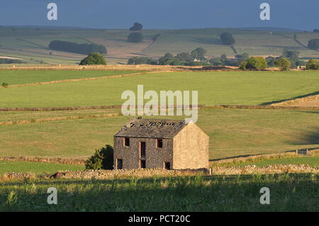 Blick nach Westen von Ordnance Survey grid 169678 westlich von Bakewell, Derbyshire Peak District, England Großbritannien Stockfoto