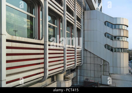 Berlin, Gemany, Charlottenburg, futuristisches ICC International Congress Center, erbaut 1975-1079 Stockfoto