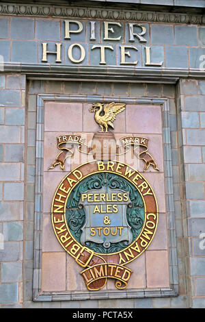 Der Pier Hotel, Birkenhead Zentrale, Birkenhead, Canning Street, Birkenhead, Wirral, CH 41 6 QS Stockfoto