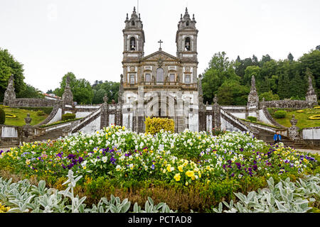 Bom Jesus do Monte, Heiligtum von Braga, Porto, Braga district, Portugal, Europa Stockfoto