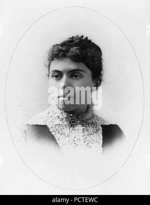 Alice (Freeman) Palmer, 1855-1902; Büste Portrait, nach links Stockfoto