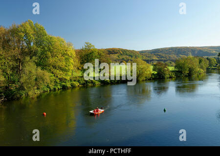 Das Ruhrgebiet in der Nähe von Herdecke, Nordrhein-Westfalen, Deutschland Stockfoto