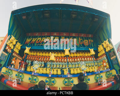 Amüsante Park auf Coney Island. Stockfoto