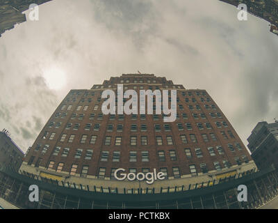 Google Building in New York. Stockfoto