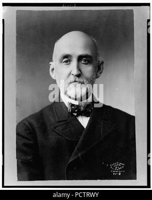 Alfred Thayer Mahan, Kopf und Schultern im Porträt, Vorderseite Stockfoto