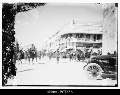 Allenby Parade & Inv. (Investitur) Dez. 11, 1917 Stockfoto