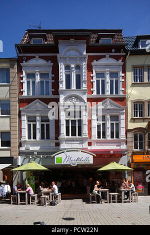 Fußgängerzone Große Straße, Osnabrück, Niedersachsen, Osnabrück, Deutschland, Europa Stockfoto