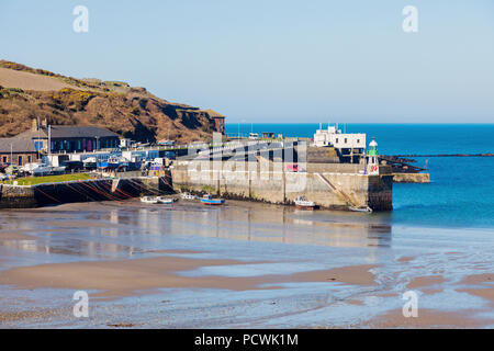 Port Erin auf der Isle of Man Douglas, Isle of Man. Stockfoto