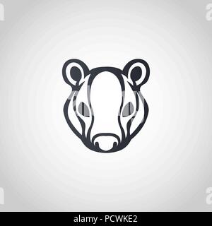 Badger logo Icon Design, Vektor, Abbildung Stock Vektor